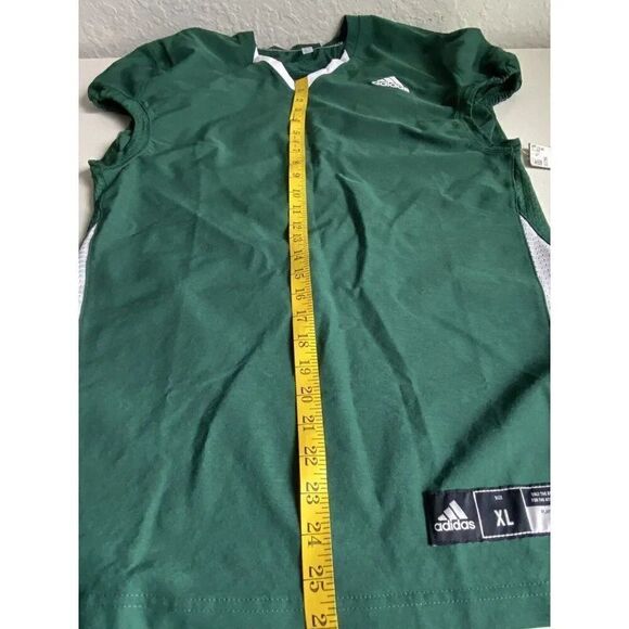 Adidas Woven Football Practice Jersey A1 Stock J Green GG7396 Men’s Sz XL NEW - Picture 9 of 14